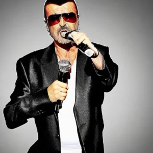 Artistic representation for George Michael cousin claims popstar spoke to him through the radio
