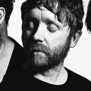 Artistic representation for Hear Sylvan Esso Remix the Postal Service District Sleeps Alone