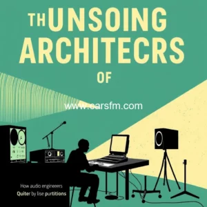 Artistic representation for The Unsung Architects Of Sound : How Audio Engineers Quietly Shape Our Daily Lives