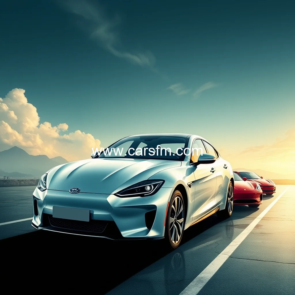 Artistic representation for Global auto giants must team up with chinese firms for survival in china!