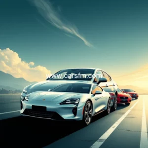 Artistic representation for Auto giants partner with chinese firms for survival in china!