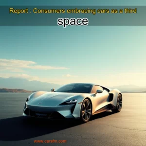 Artistic representation for Report : Consumers embracing cars as a third space
