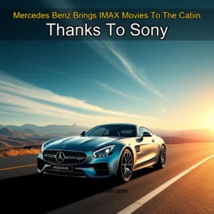 Artistic representation for Mercedes Benz Brings IMAX Movies To The Cabin Thanks To Sony