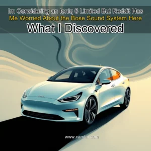 Artistic representation for Im Considering an Ioniq 6 Limited But Reddit Has Me Worried About the Bose Sound System Here What I Discovered