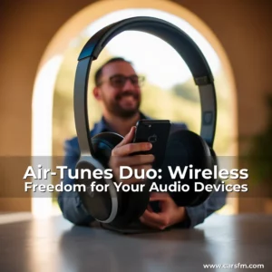 Artistic representation for Air-Tunes Duo: Wireless Freedom for Your Audio Devices