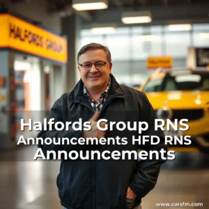 Artistic representation for Halfords Group RNS Announcements HFD RNS Announcements