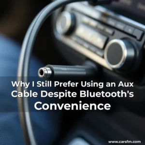 Artistic representation for Why I Still Prefer Using an Aux Cable Despite Bluetooth's Convenience