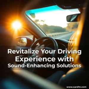 Artistic representation for Revitalize Your Driving Experience with Sound-Enhancing Solutions
