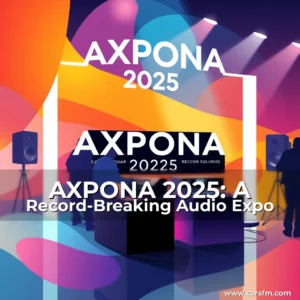 Artistic representation for AXPONA 2025: A Record-Breaking Audio Expo