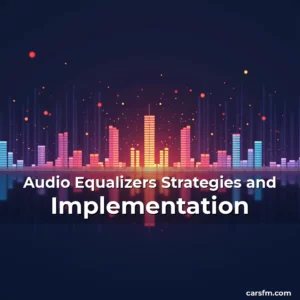 Artistic representation for Audio Equalizers Strategies and Implementation