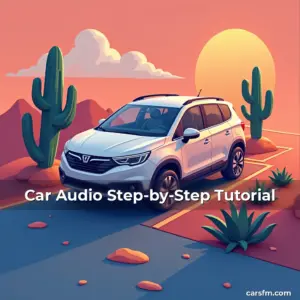 Artistic representation for Car Audio Step-by-Step Tutorial