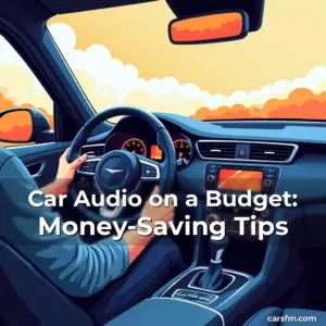 Artistic representation for Car Audio on a Budget: Money-Saving Tips