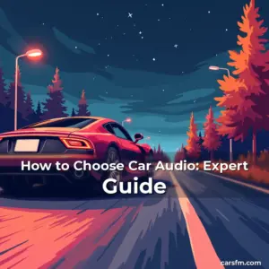 Artistic representation for How to Choose Car Audio: Expert Guide